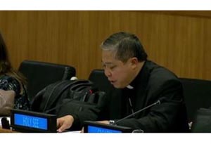 Vatican envoy demands UN keep 'eyes wide open' to persecution of Christians